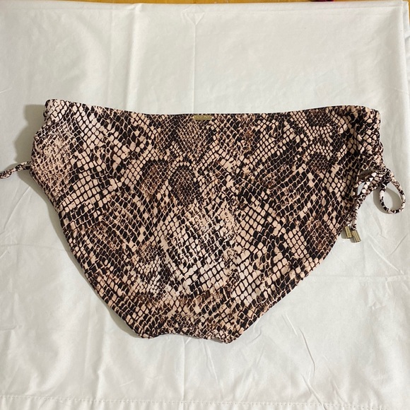 NWOT CALVIN KLEIN Women's Snakeskin Print Bikini Bottom Size XL - Picture 3 of 5